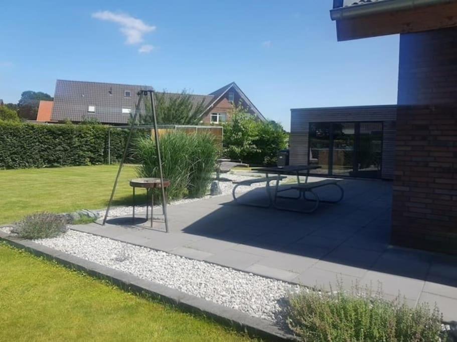 Laendlich Gelegenes Haus An Der Niederlaendischen Grenze Villa Wilsum Bagian luar foto
